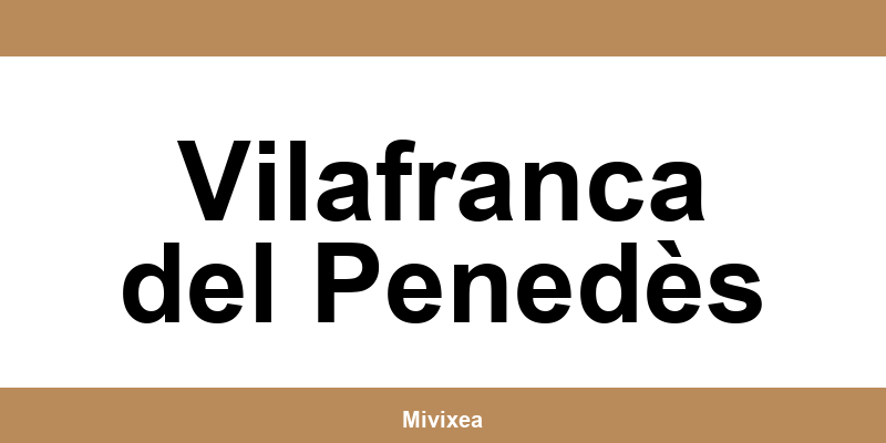 Número de teléfono del UPS Access Point en Vilafranca del Penedès